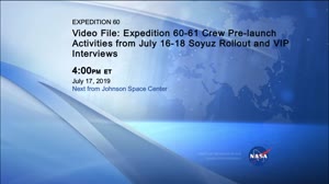 iss060m261991959_Expedition_60_VF Prelaunch_Activities_July16-18_Rollout_VIP_Interviews_2019_0718